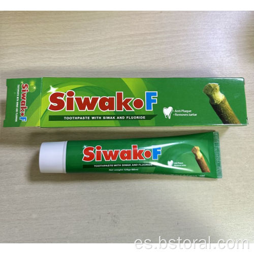 120 g de blanqueación de fluoruro de siding siwak Pasta de dientes